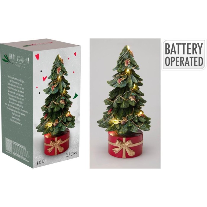 ALBERO RESINA CLED 13X27CM